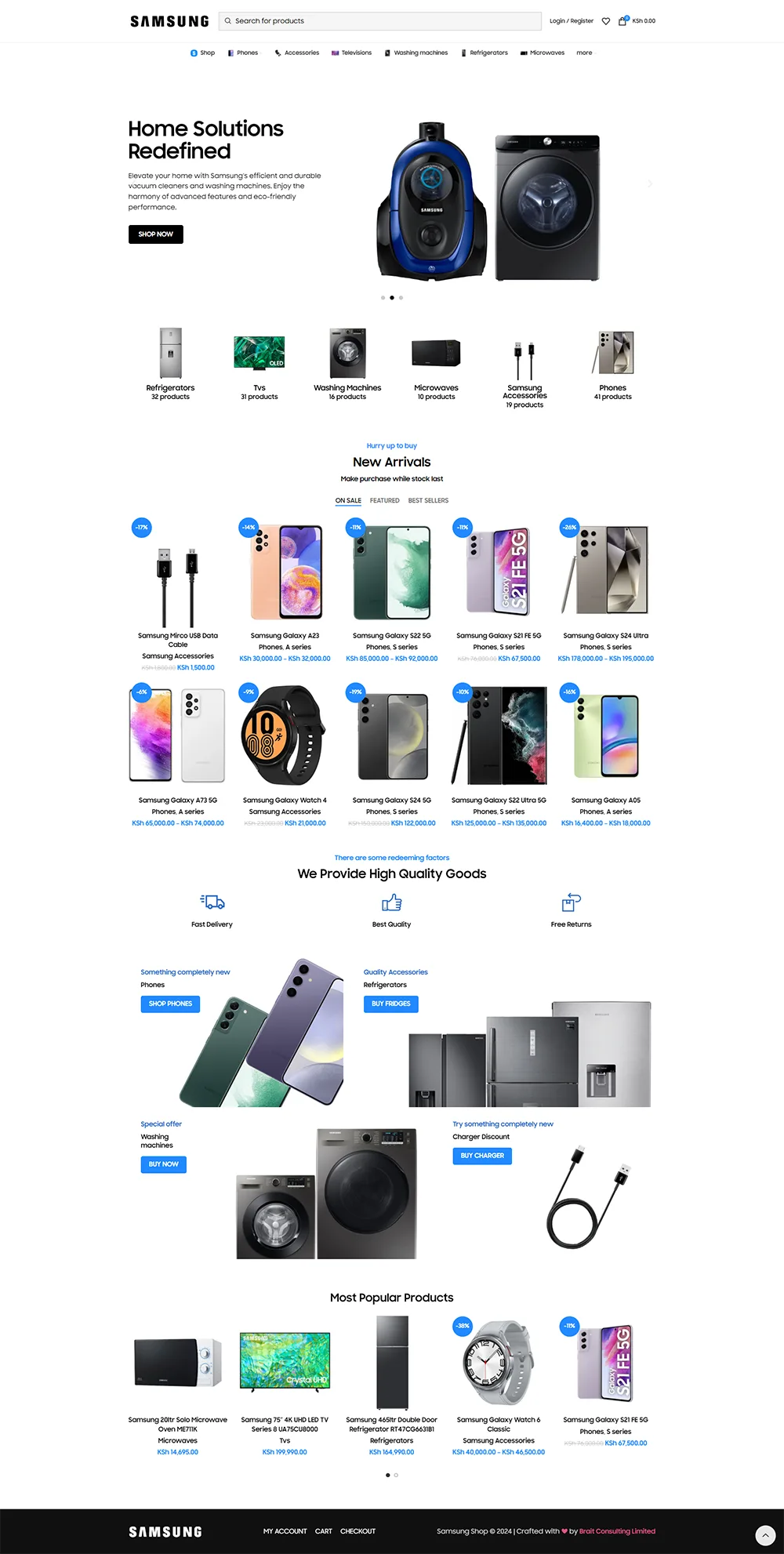 Samsung Shop Go Full Page